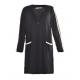 2020 Ladies' Long Knitted Plus Size Dress With Pockets And Buttons