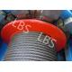 Customized 8 Ton Load Offshore Winch 50 Meter With LBS Grooving For Digging Well