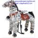 Mechanical Animal Kids Zebra Horse Ride For Sale