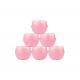 Cosmetic Packing Cosmetic Cream Jar Viscous Sealing Pink Plastic Lotion Jars