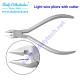 Light wire pliers with cutter from dental instruments manufacturers