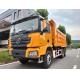 SHACMAN Construction Dump Truck X3000 6x4 300Hp EuroII Yellow Tipper front lift