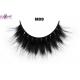 Crisscross Thick Reusable Mink Eyelashes Multi Layered Customized Package