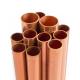Straight lengths hard temper refrigeration copper tube ac copper pipe for air conditioners
