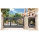 Automated Motorized Steel Villa Gates Anti Burglary Smart Home Integration