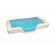 Cool Blue Gel Memory Foam Pillow , Hypoallergenic Reversible Cooling Gel Pillows