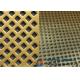 Brass Perforated Metal Mesh for Decoration & Filter, With High Strength