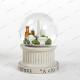 White Base Decoration Dia100mm Souvenirs Snow Globes