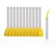 100Pcs Yellow Dental Mixing Tips and Dental Intra Oral Tips for Dental Impression Mixing