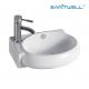 AB8303 Vessel Sink ceramic basin White above counter basin   Washing Basin Countertop Ultra Thin Edge Bathroom Art Basin