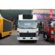 Howo Light Refrigerated Cargo Truck  3 Ton Capacity 4X2 Driving Type