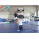 Indoor Inflatable Cartoon Characters 1.5 Meter Black Cat Sheriff Model