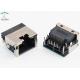 8 Pin Right Angle Female RJ45 Crimp Connector For Ethernet Router