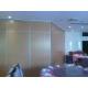 Melamine Surface Operable Sliding Doors / Folding Room Dividers for Hotel