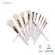 eco friendly 12pcs Gold Ferrule cosmetic brush set powder foundation