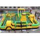 0.55mm PVC Inflatable Obstacle Course Commercial Tunnel Indoor For Adults