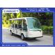 Low Speed 72V 5.5KW Mini Electric Sightseeing Car / 14 Seats Electric Shuttle Bus