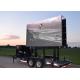 Outdoor Lifting Mobile Led Display Truck , Mobile Video Display 6mm Pixel Pitch