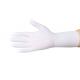 White Soft Disposable Plastic Gloves Latex Examination Gloves Good Performance