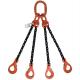 Heavy Duty G100 Alloy Steel Chain Sling with Adjustable Function and Welded Structure