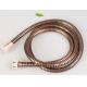 Bronze plated dia 14mm stainless steel sanitary shower hose extension