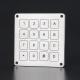Factory supply IP68 waterproof matrix 4X4 piezo keypad with 16 flat keys