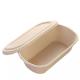 850ml 1000ml Compostable Sugarcane Container Disposable Take Away Lunch Box