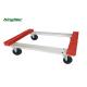 1000lbs Load Capacity Heavy Duty Furniture Dolly With Rubber Caps / Hardwood Movers Dolly