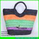 LUDA colorful lady summer cornhusk straw beach bags and totes