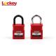 Security Nylon Body Safety Padlock Lockout Tagout Brady Nylon Padlock Non - Conductive