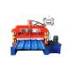 Metal Roof Sheet Glazed Tile Roll Forming Machine 0-3m/Minute High Productivity