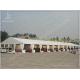 20M Span Large Outdoor Party Tents For Rent , Aluminium Frame White Party Marquee