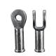 Y Type Ball Ends Forged Hardware Steel Clevis Anticorrosive Durable