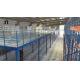 Wall Stud Structure Mezzanine Floor for Multi-Level Warehouse Organization Platform