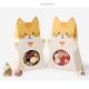 SGS PSD CDR Cartoon Cat Shape Dessert Takeaway Boxes For Cookies