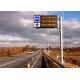 Cantilever D20 VMS Led Changeable Message Signs System For Urban Traffic Management
