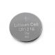 Lightweight Button Battery 25mAh CR1216 Low Self Discharge Long Working Life