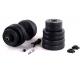 china high quality manufacture factory  black cement dumbbell set for sales