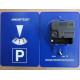 150x110mm Blue Auto Parking Disc Electric Parking Disk Plastic Parking Clock Parking Timer