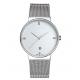 Customized logo fashion alloy wrist watch with S/S mesh band ,Quartz men watch OEM Wrist watch  with Date