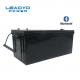 LEADYO Bluetooth Lithium Deep Cycle Marine Battery 24V 200Ah LiFePO4 Battery