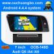 Ouchuangbo Audi Q5 Audi A4 Audi A5 gps radio navi Frequency 1.66GMHZ 3G WIFI anroid 4.4
