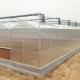 Advanced Multi-Span Hydrophonic Greenhouse for Commercial Supply Gutter Height