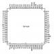 Integrated Circuit Chip HCMOS Enhanced Floating-Point Coprocessor MC68882FN33A MOTOROLA PLCC68
