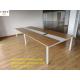 Wooden Metal Melamine Office small Meeting Table easy mounting