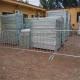 Movable Crowd Barrier Fence Hot Dipped Galvanized /  PVC coated type