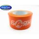 Color Printed BOPP Packing Tape 36-70Micron Thickness For Carton Sealing