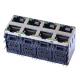 ARJM24A1-805-BB-EW2 Equivalent Stacked 2x4 RJ45 Connector With 2.5G