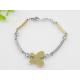 Stainless Steel Golden Butterfly Chain Bracelets for Women 1440013
