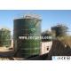 GRP Roof Grain Storage Silos For Farm Dry Bulk & Liquid Solution With Flat Bottom